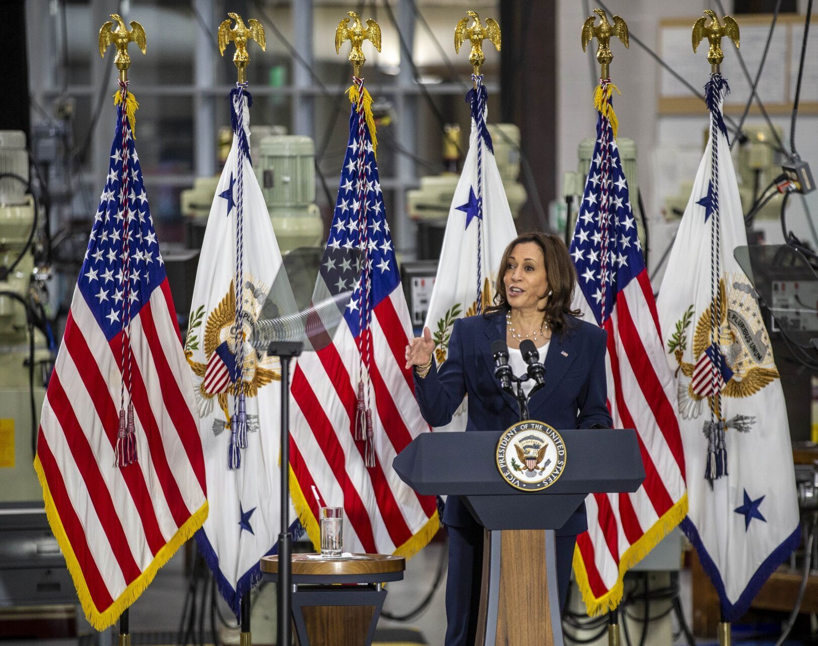 Harris Visit